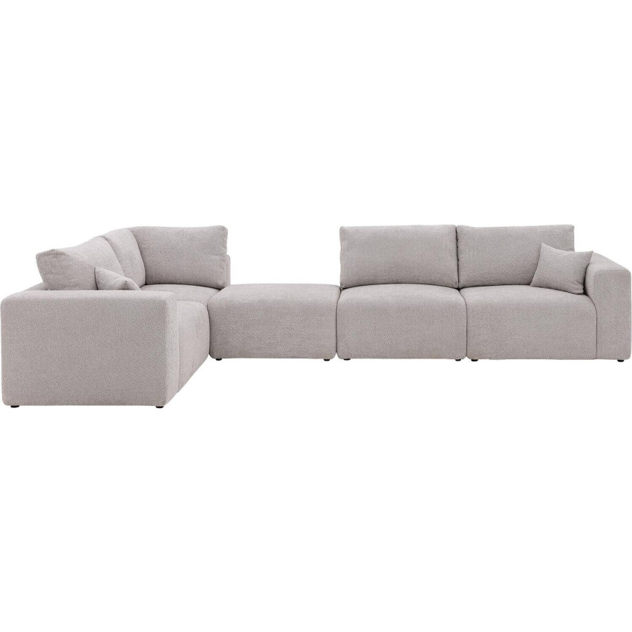 Goossens Bank Mika grijs, stof, afbeelding 1