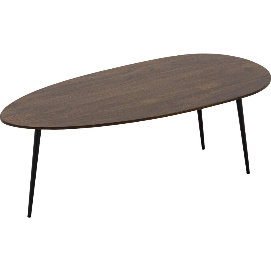 Goossens Salontafel Enzo ovaal, hout mango bruin, elegant chic, 110 x 40 x 55 cm Goossens Salontafel Enzo ovaal, hout mango bruin, elegant chic, 110 x 40 x 55 cm afbeelding 1