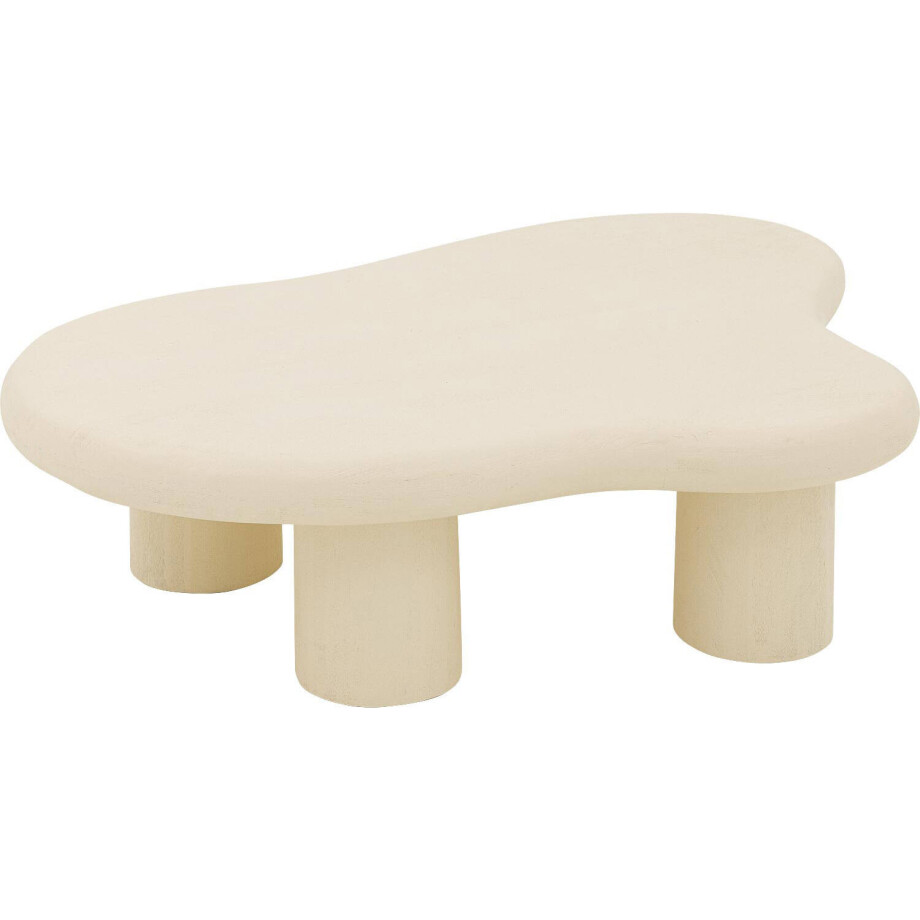 Goossens Salontafel Savi organisch, hout mango wit,, 120 x 30 x 88 cm Goossens Salontafel Savi organisch, hout mango wit,, 120 x 30 x 88 cm afbeelding 1