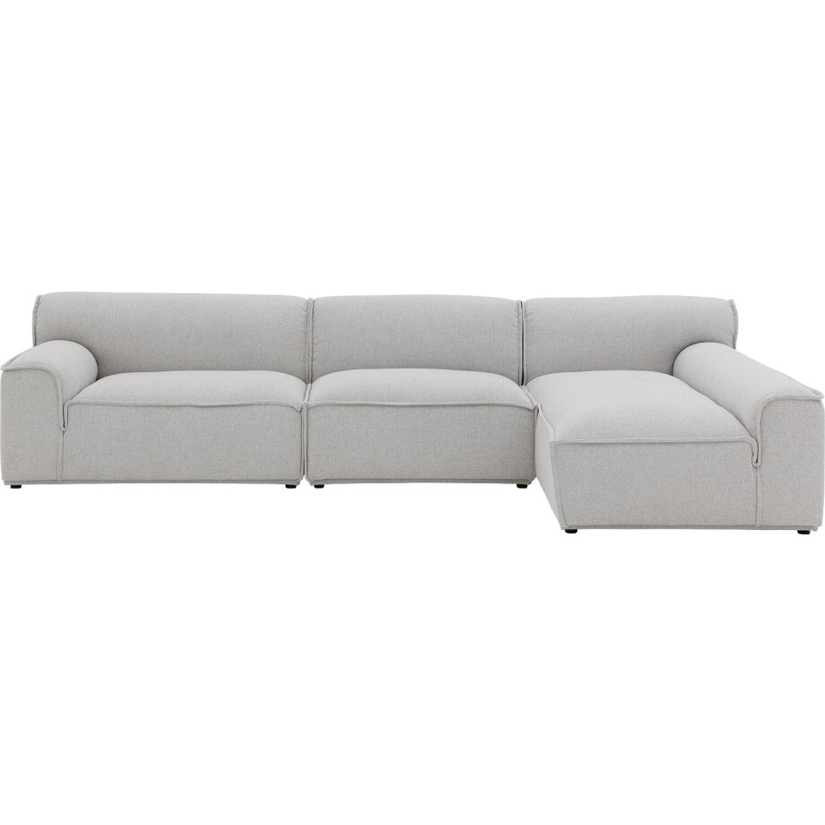 Goossens Excellent Elementenbank Sens bruin, stof, 1,5-zits, urban industrieel afbeelding 1