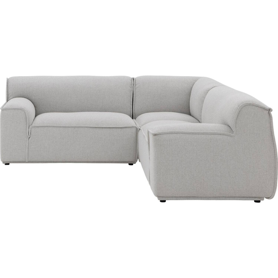 Goossens Excellent Elementenbank Sens bruin, stof, 1,5-zits, urban industrieel Goossens Excellent Elementenbank Sens bruin, stof, 1,5-zits, urban industrieel afbeelding 1