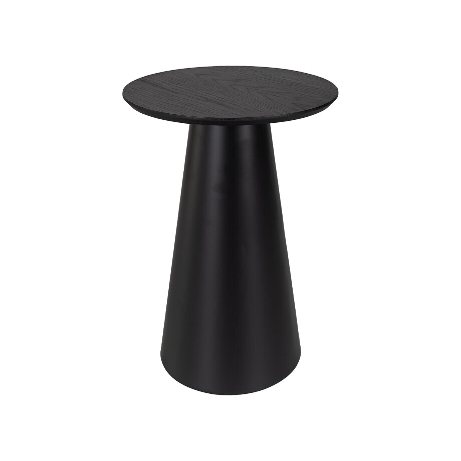 Richmond Ronde Bijzettafel 'Jazz' 40cm, kleur Zwart Richmond Ronde Bijzettafel 'Jazz' 40cm, kleur Zwart afbeelding 1