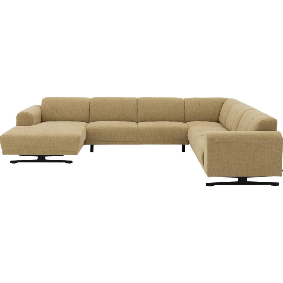 Goossens Bank Mellow geel, stof, stijlvol landelijk Goossens Bank Mellow geel, stof, stijlvol landelijk afbeelding 1