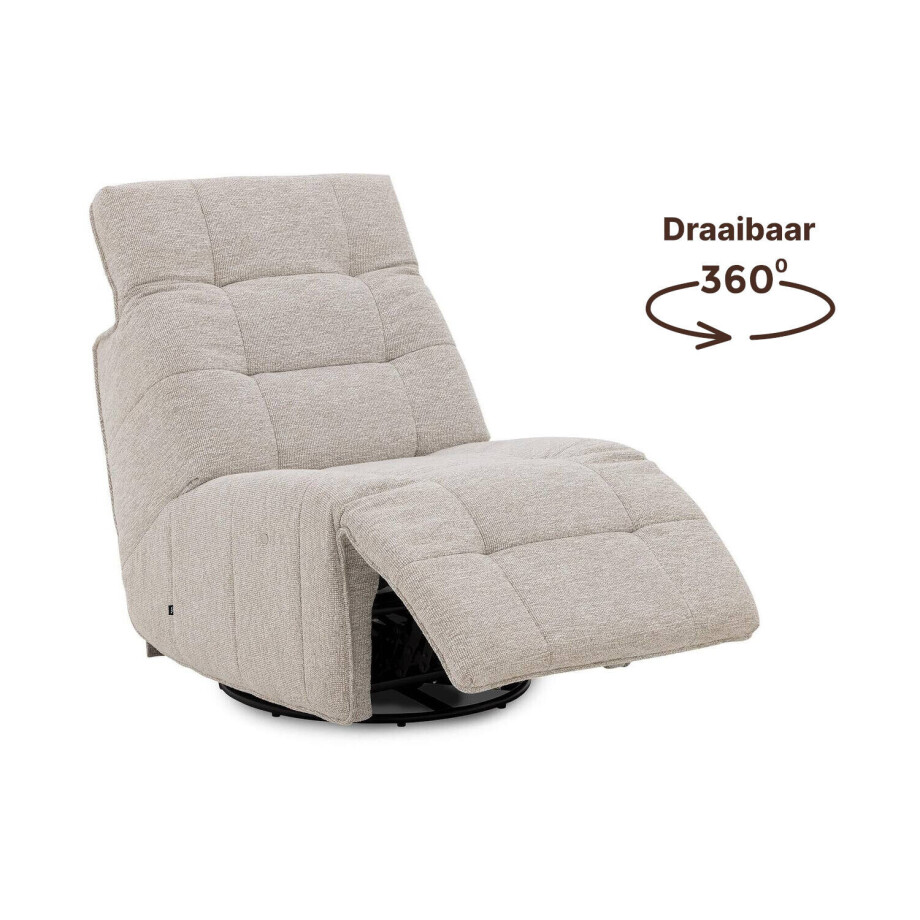 Goossens Relaxstoel Benji, Relaxfauteuil afbeelding 1