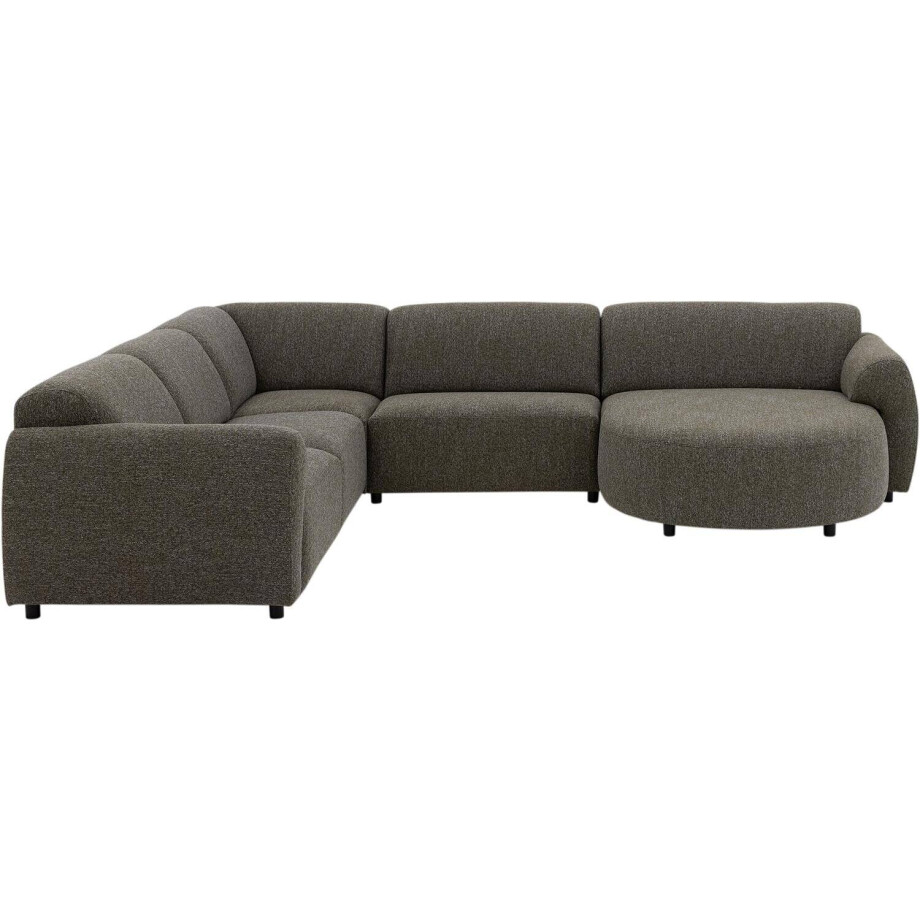 Goossens Bank Benk groen, stof, 2,5-zits, Goossens Bank Benk groen, stof, 2,5-zits, afbeelding 1