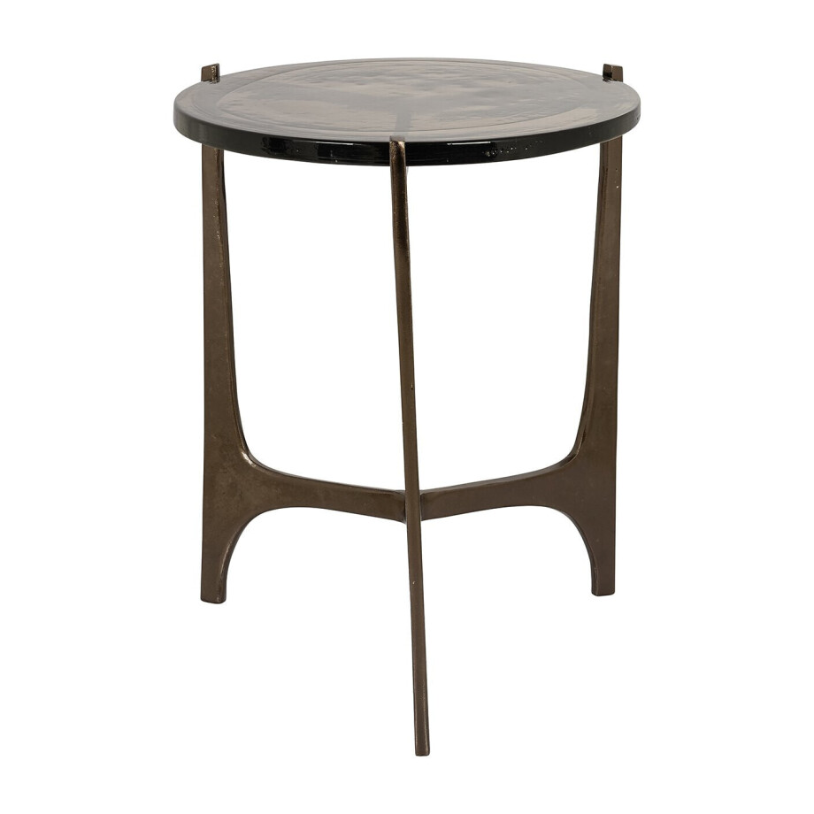 Richmond Bijzettafel 'Mateo' Glas, 41cm afbeelding 