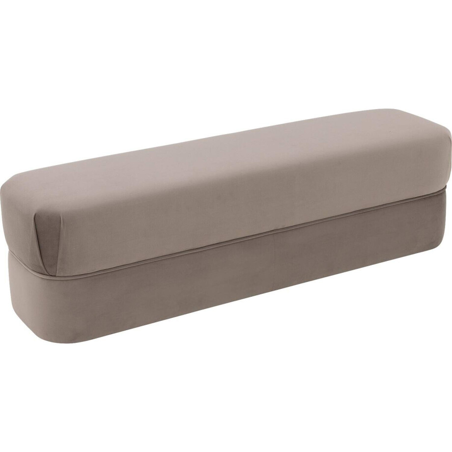 Goossens Bedbank Milano, 160 cm breed afbeelding 1