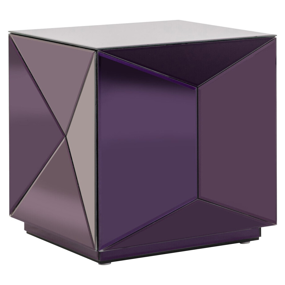 Richmond Bijzettafel 'Shifra' Spiegelglas, kleur Paars afbeelding 1