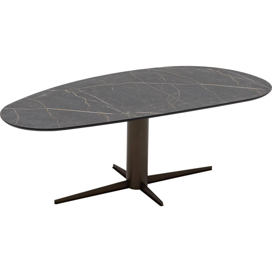 Goossens Eettafel Suzy, Organisch 200 x 100 cm afbeelding 1