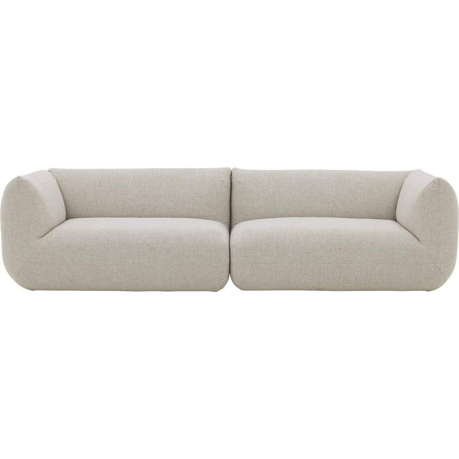 Goossens Kelsey beige, stof, 3-zits, afbeelding 1