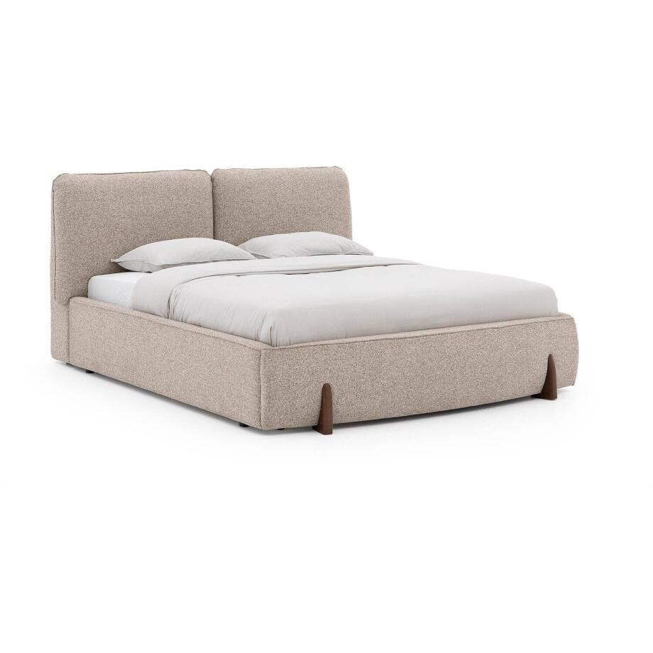 Goossens Bedframe Luxy Storage, 180 x 200 cm met storage, met 2x lattenbodem Goossens Bedframe Luxy Storage, 180 x 200 cm met storage, met 2x lattenbodem afbeelding 1