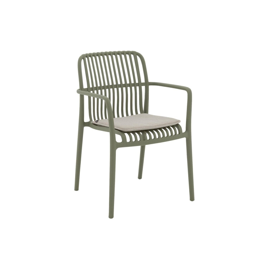 Goossens Tuinstoel Jelke, Tuinstoel met armleuning afbeelding 1