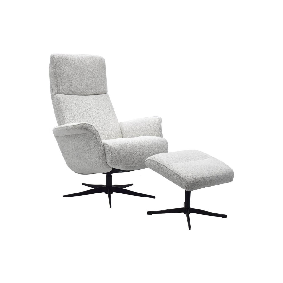 Goossens Relaxstoel Zenica, Relaxfauteuil (incl hocker) Goossens Relaxstoel Zenica, Relaxfauteuil (incl hocker) afbeelding 1