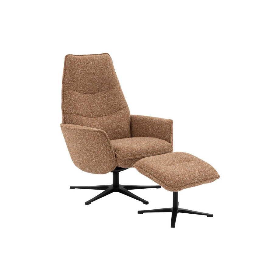 Goossens Relaxstoel Tusla, Relaxfauteuil (incl hocker) Goossens Relaxstoel Tusla, Relaxfauteuil (incl hocker) afbeelding 1