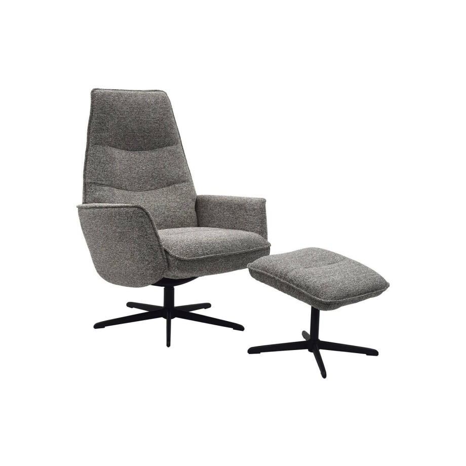 Goossens Relaxstoel Tusla, Relaxfauteuil (incl hocker) Goossens Relaxstoel Tusla, Relaxfauteuil (incl hocker) afbeelding 1