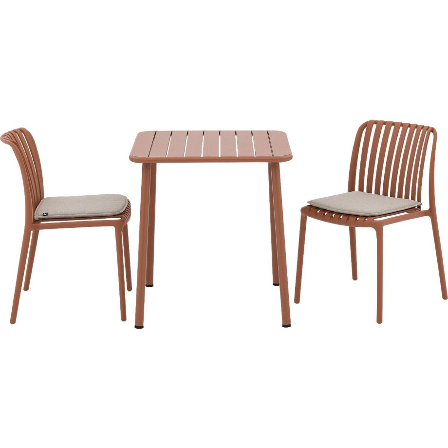 Goossens Tuintafel Verge, Tuintafel 70x70 cm afbeelding 1