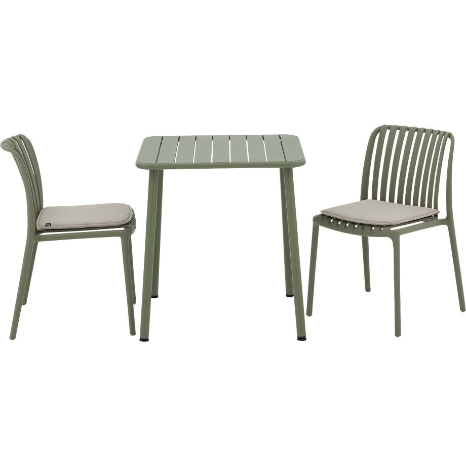 Goossens Tuintafel Verge, Tuintafel 70x70 cm Goossens Tuintafel Verge, Tuintafel 70x70 cm afbeelding 1