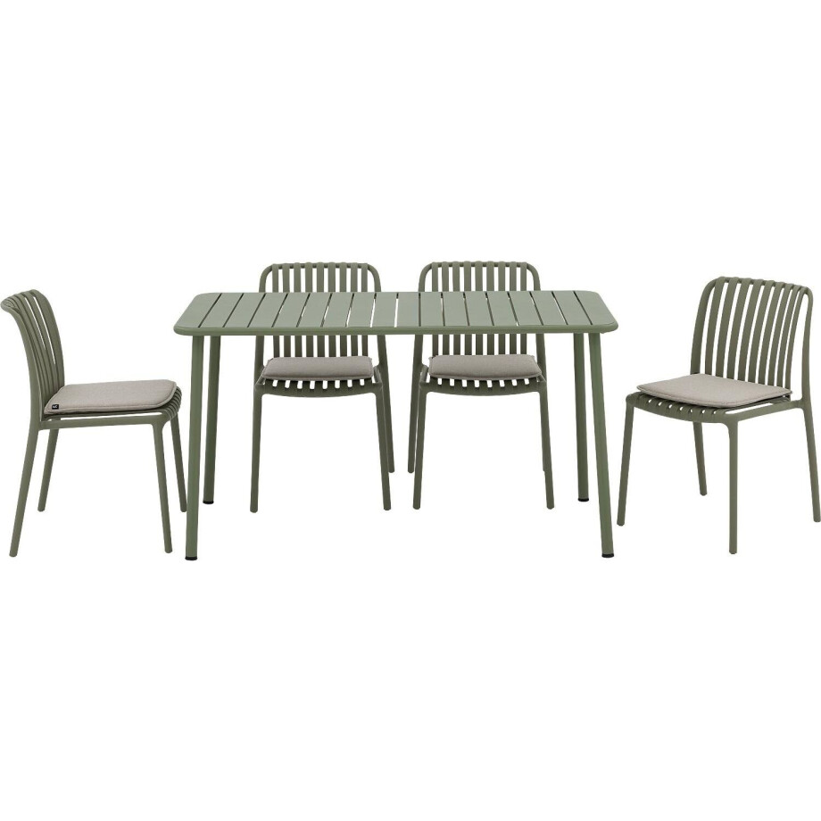 Goossens Tuintafel Verge, Tuintafel 140x70 cm Goossens Tuintafel Verge, Tuintafel 140x70 cm afbeelding 1