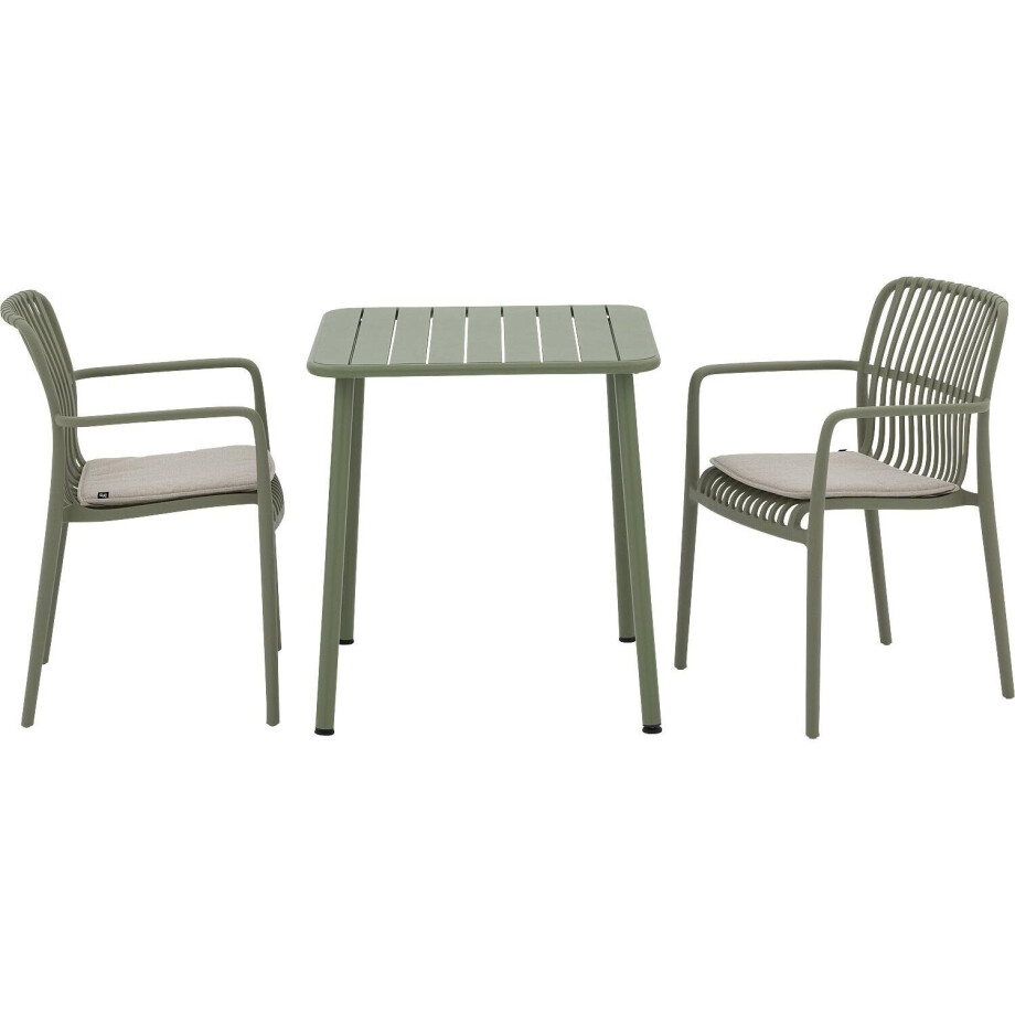 Goossens Tuintafel Verge, Tuintafel 70x70 cm Goossens Tuintafel Verge, Tuintafel 70x70 cm afbeelding 1