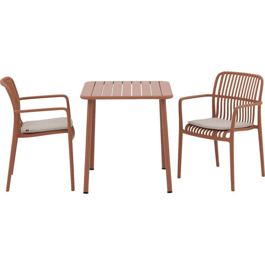 Goossens Tuintafel Verge, Tuintafel 70x70 cm afbeelding 1