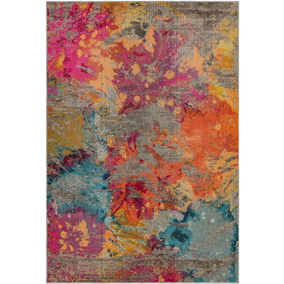 Easy Living - colores-Cloud-Galactic Vloerkleed - 200x300  - Rechthoek - Laagpolig Tapijt - Modern - Meerkleurig afbeelding 1