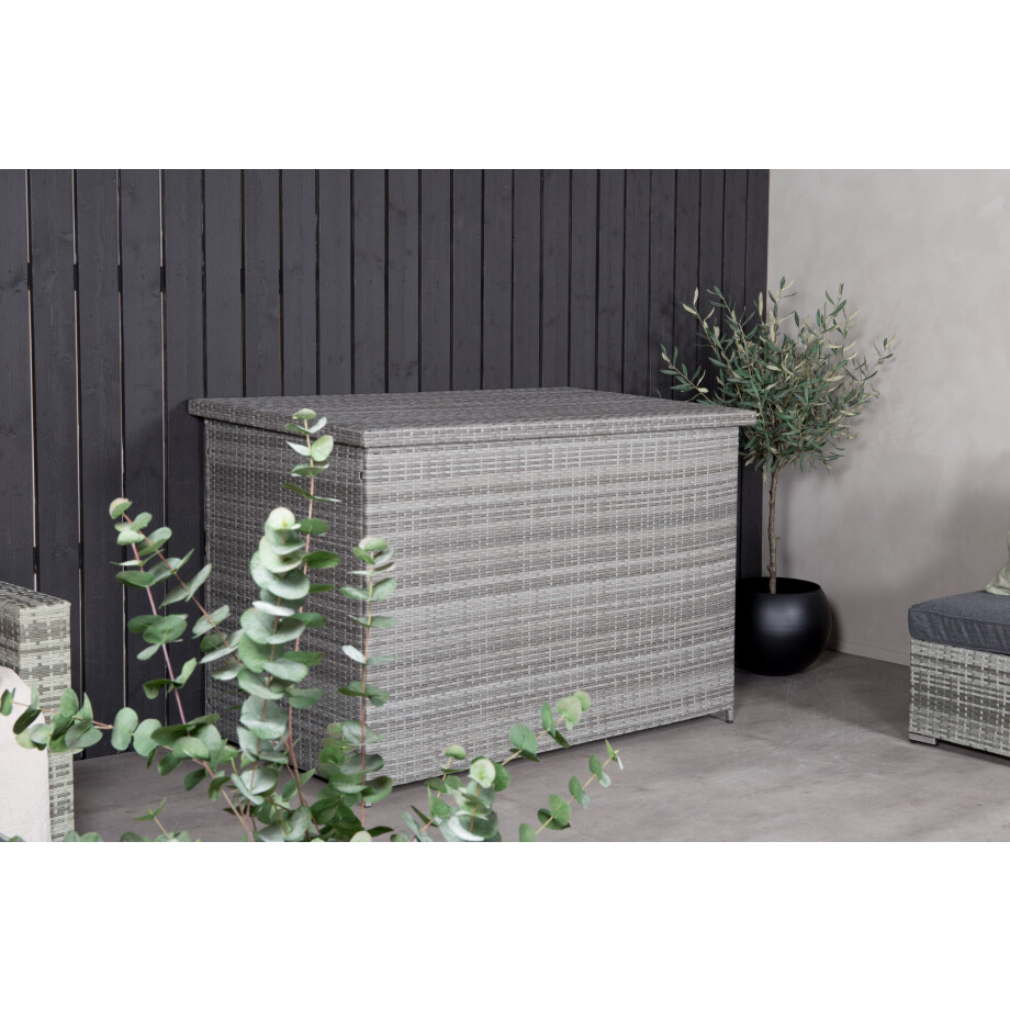 Nohr Opbergkist 'Latonda' Wicker, 150 x 90cm, kleur Grijs afbeelding 1