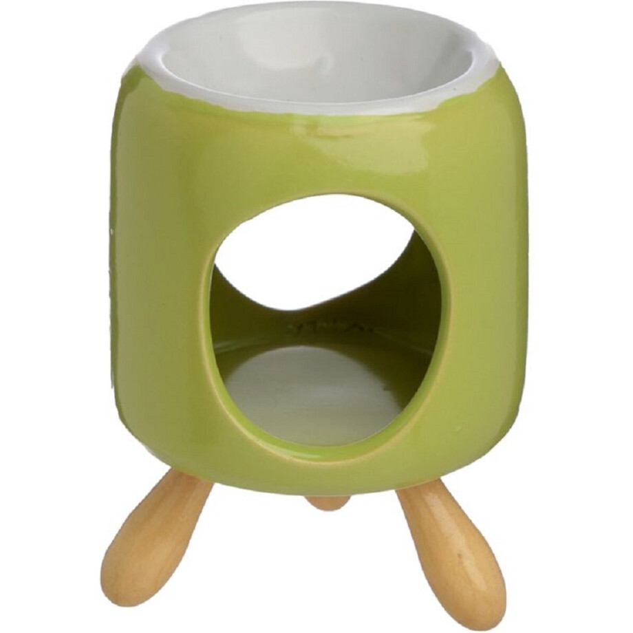 Een sfeervolle en gezellig makende geurbrander in een mooie kleur. Leg waxinelichtjes onderin het glaasje en geniet van de waxmelt geur die je bovenin het glaasje legt. Een leuke geurbrander voor jezelf of geef het cadeau aan iemand. Een sfeervolle en gezellig makende geurbrander in een mooie kleur. Leg waxinelichtjes onderin het glaasje en geniet van de waxmelt geur die je bovenin het glaasje legt. Een leuke geurbrander voor jezelf of geef het cadeau aan iemand. afbeelding 1