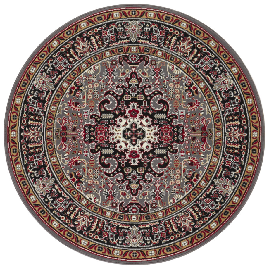 Vloerkleed Skazar Isfahan rond | Nouristan afbeelding 1