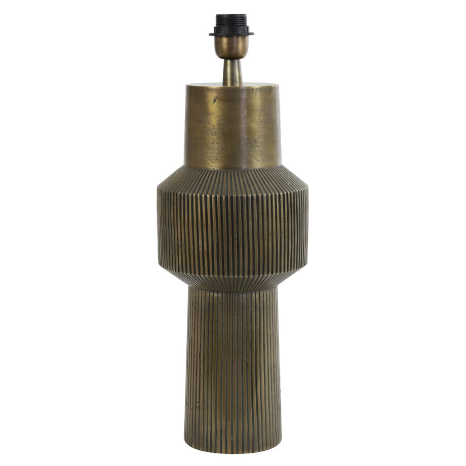 Light & Living Tafellamp 'Briska' 50cm, kleur Antiek Brons (excl. kap) Light & Living Tafellamp 'Briska' 50cm, kleur Antiek Brons (excl. kap) afbeelding 1