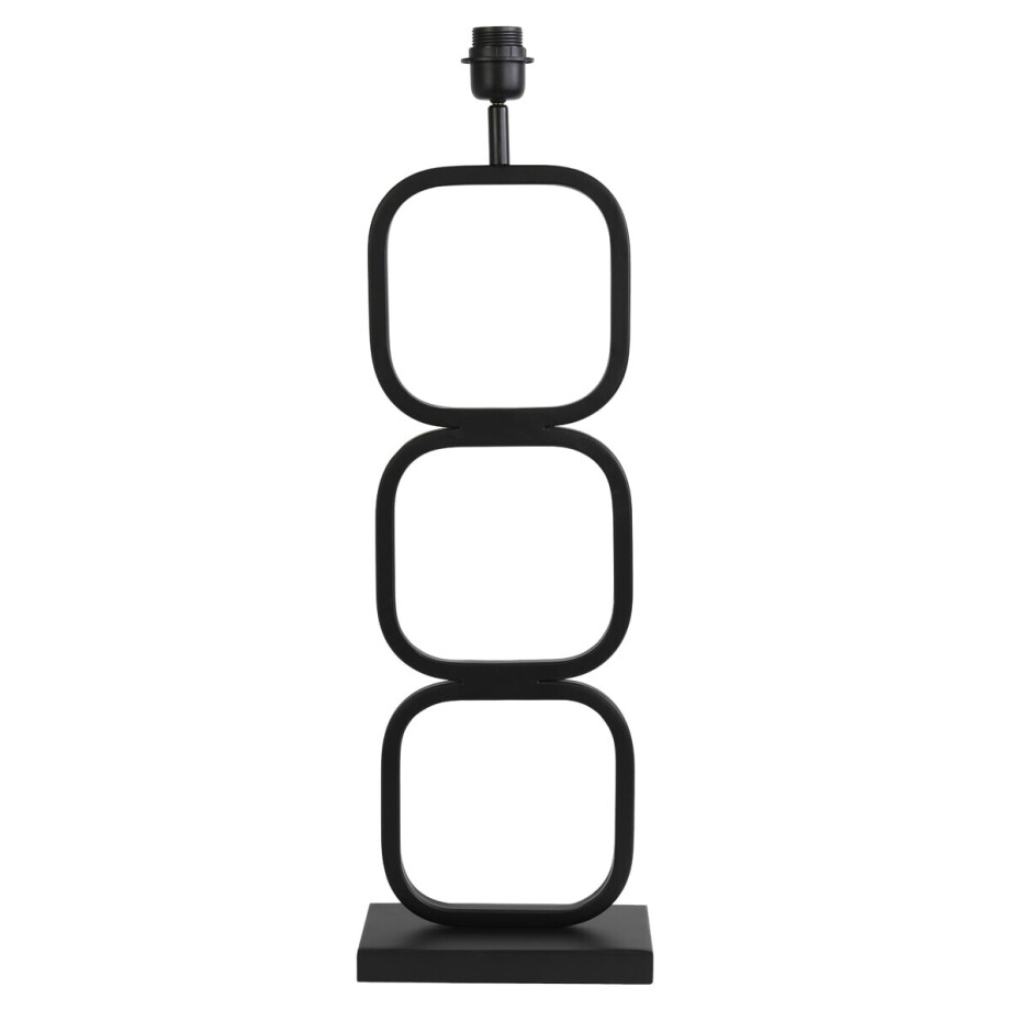 Light & Living Tafellamp 'Lutika' 69cm, kleur Mat Zwart (excl. kap) Light & Living Tafellamp 'Lutika' 69cm, kleur Mat Zwart (excl. kap) afbeelding 1