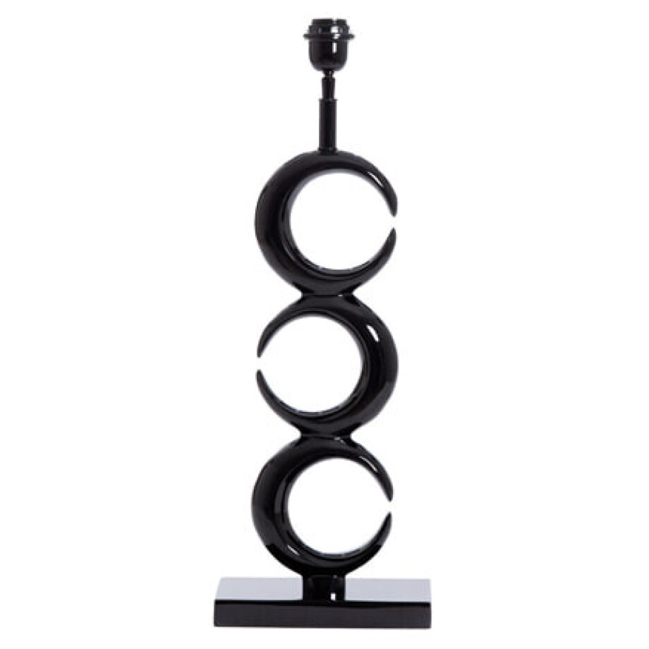 Light & Living Tafellamp 'Maan' 65cm, kleur Zwart (excl. kap) afbeelding 