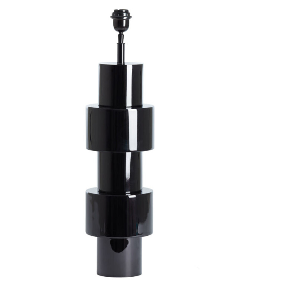 Light & Living Tafellamp 'Nino' 65cm, kleur Zwart (excl. kap) afbeelding 1