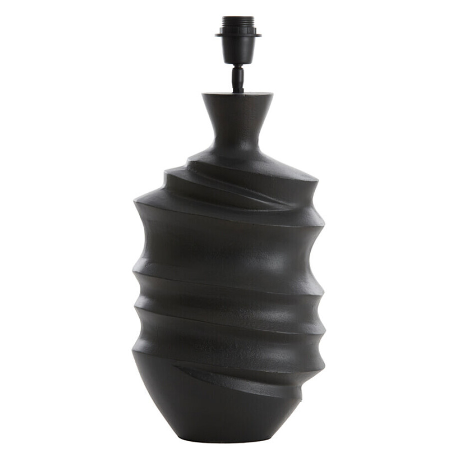 Light & Living Tafellamp 'Sharon' 48cm, kleur Mat Zwart (excl. kap) Light & Living Tafellamp 'Sharon' 48cm, kleur Mat Zwart (excl. kap) afbeelding 1