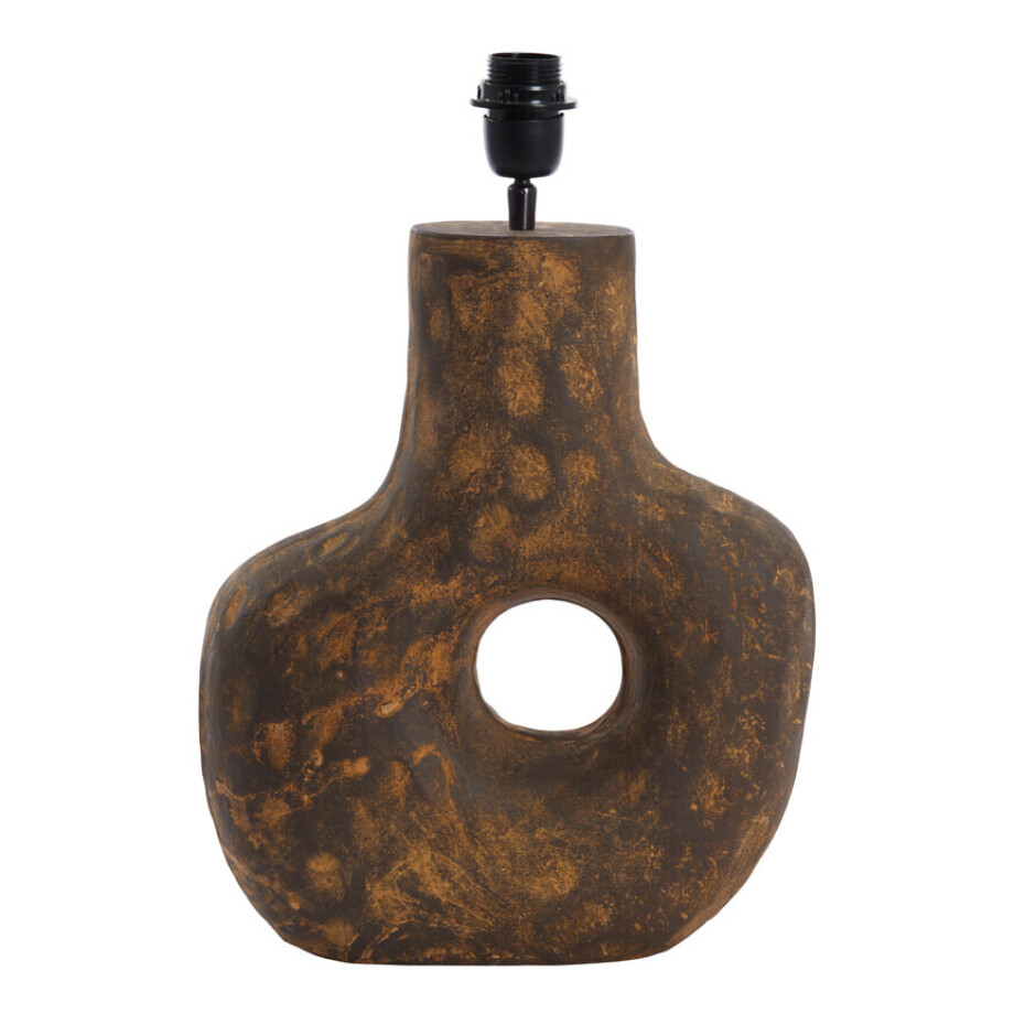 Light & Living Tafellamp 'Tarugi' 48cm, kleur Antiek Bruin (excl. kap) Light & Living Tafellamp 'Tarugi' 48cm, kleur Antiek Bruin (excl. kap) afbeelding 1