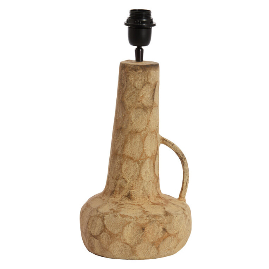 Light & Living Tafellamp 'Mogliano' 43cm, kleur Antiek Zand (excl. kap) Light & Living Tafellamp 'Mogliano' 43cm, kleur Antiek Zand (excl. kap) afbeelding