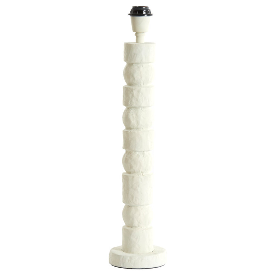 Light & Living Tafellamp 'Akti' 58cm, kleur Crème (excl. kap) afbeelding 