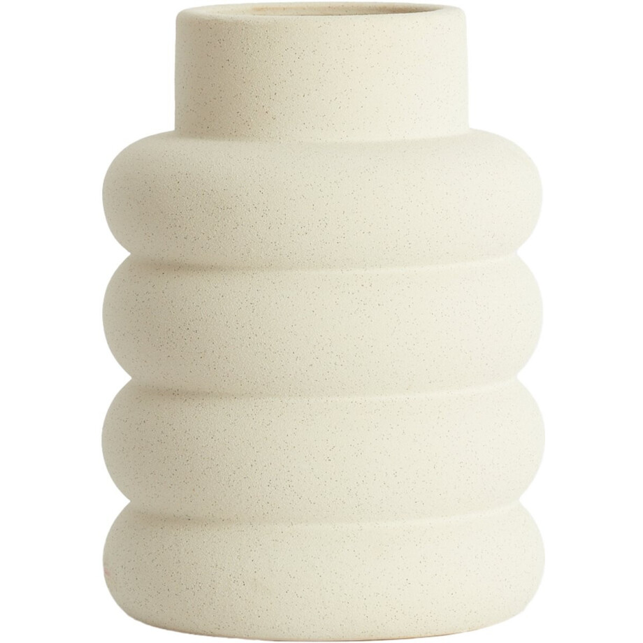 Light & Living - Vaas TRIORA - Ø23x32.5cm - Wit Light & Living - Vaas TRIORA - Ø23x32.5cm - Wit afbeelding 1