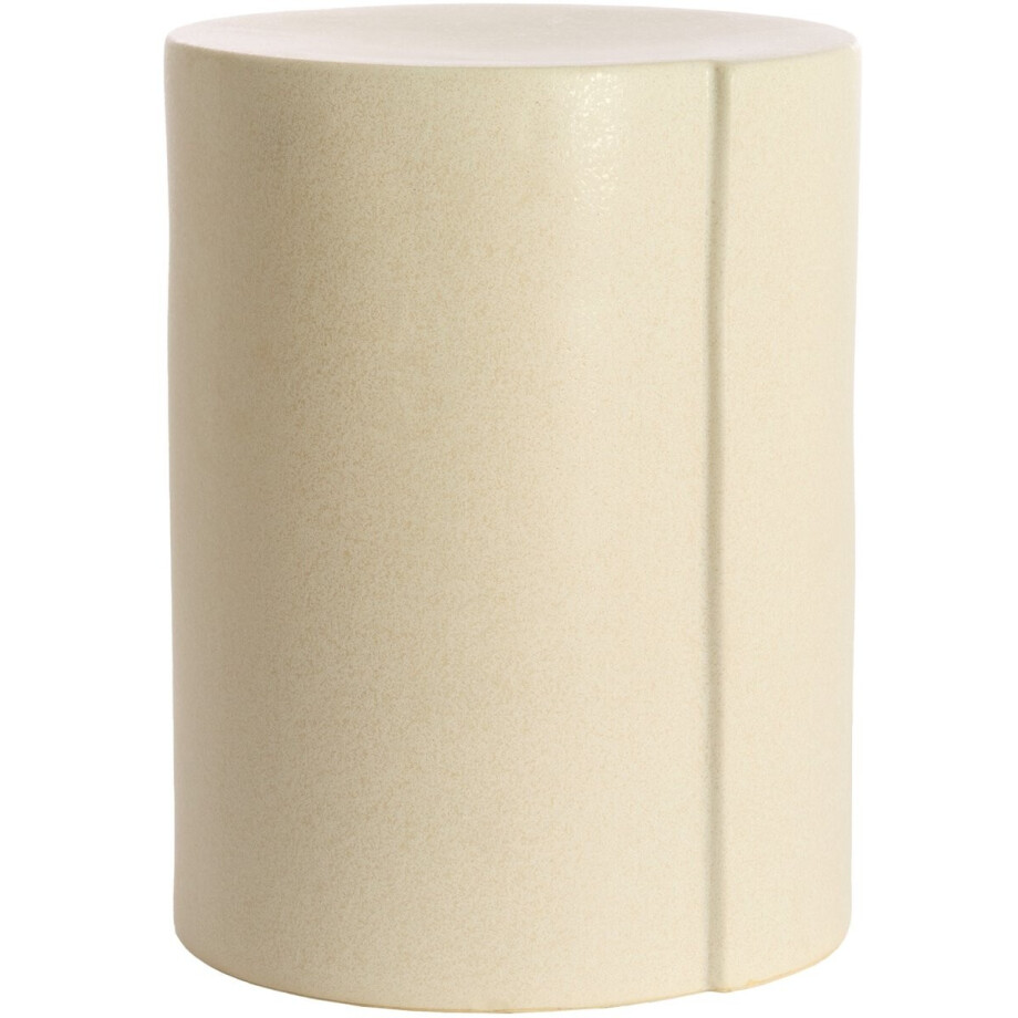 Light - Living Bijzettafel Chulilla - Keramiek - Beige/Creme/Wit - 33 x 44 x 33 cm (BxHxD) afbeelding 1