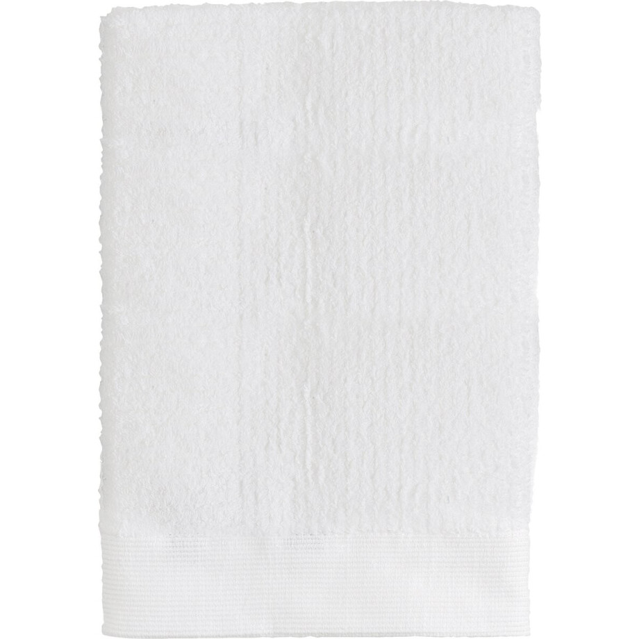 Zone Denmark Classic Handdoeken - 50 x 70 - Hotelkwaliteit - Hoge Absorptie - 100% katoen - 600 g/m2 - Wit Zone Denmark Classic Handdoeken - 50 x 70 - Hotelkwaliteit - Hoge Absorptie - 100% katoen - 600 g/m2 - Wit afbeelding 1