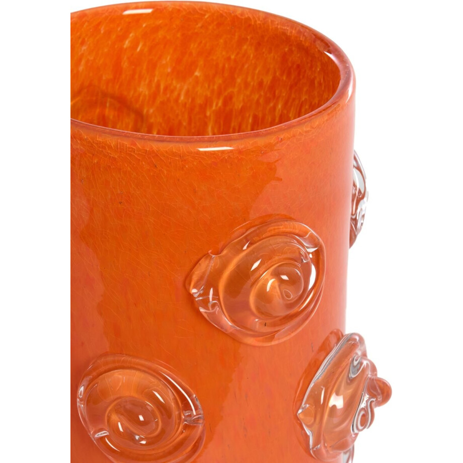 Light & Living - Vaas BARENDA - Ø20x30cm - Oranje Light & Living - Vaas BARENDA - Ø20x30cm - Oranje afbeelding 1