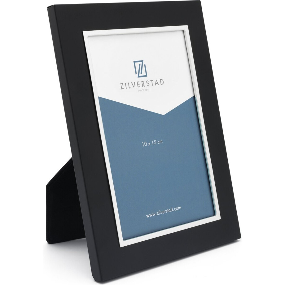 Zilverstad - Fotolijst Moderna 10x15 cm Mat zwart afbeelding 1