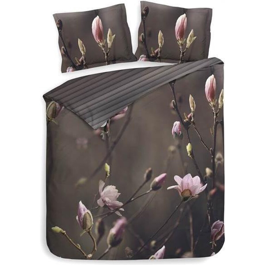 Heckett & Lane Sarah - Dekbedovertrek - Tweepersoons - 200x200/220 cm - Rose Taupe Heckett & Lane Sarah - Dekbedovertrek - Tweepersoons - 200x200/220 cm - Rose Taupe afbeelding 1