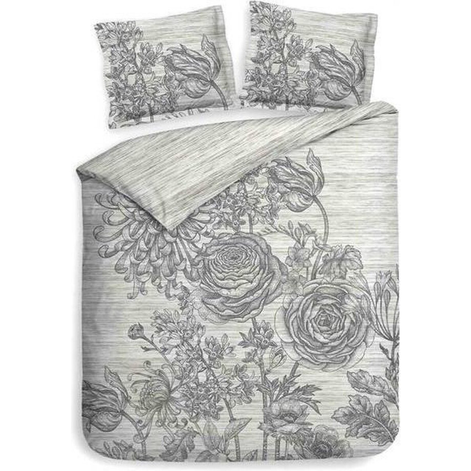 Heckett & Lane Dimont - Dekbedovertrek - Lits-jumeaux - 240x200/220 cm - Lining Grey Heckett & Lane Dimont - Dekbedovertrek - Lits-jumeaux - 240x200/220 cm - Lining Grey afbeelding 1