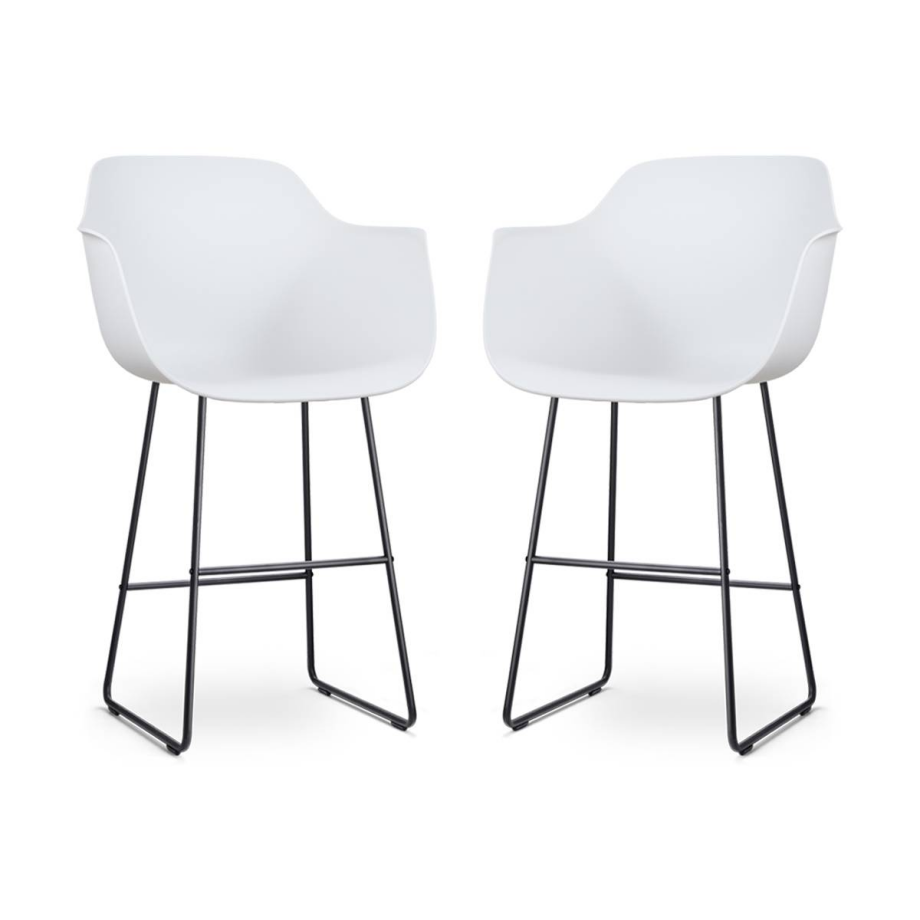 Set van 2 barstoelen Nino-Puk | Nolon Set van 2 barstoelen Nino-Puk | Nolon afbeelding 1