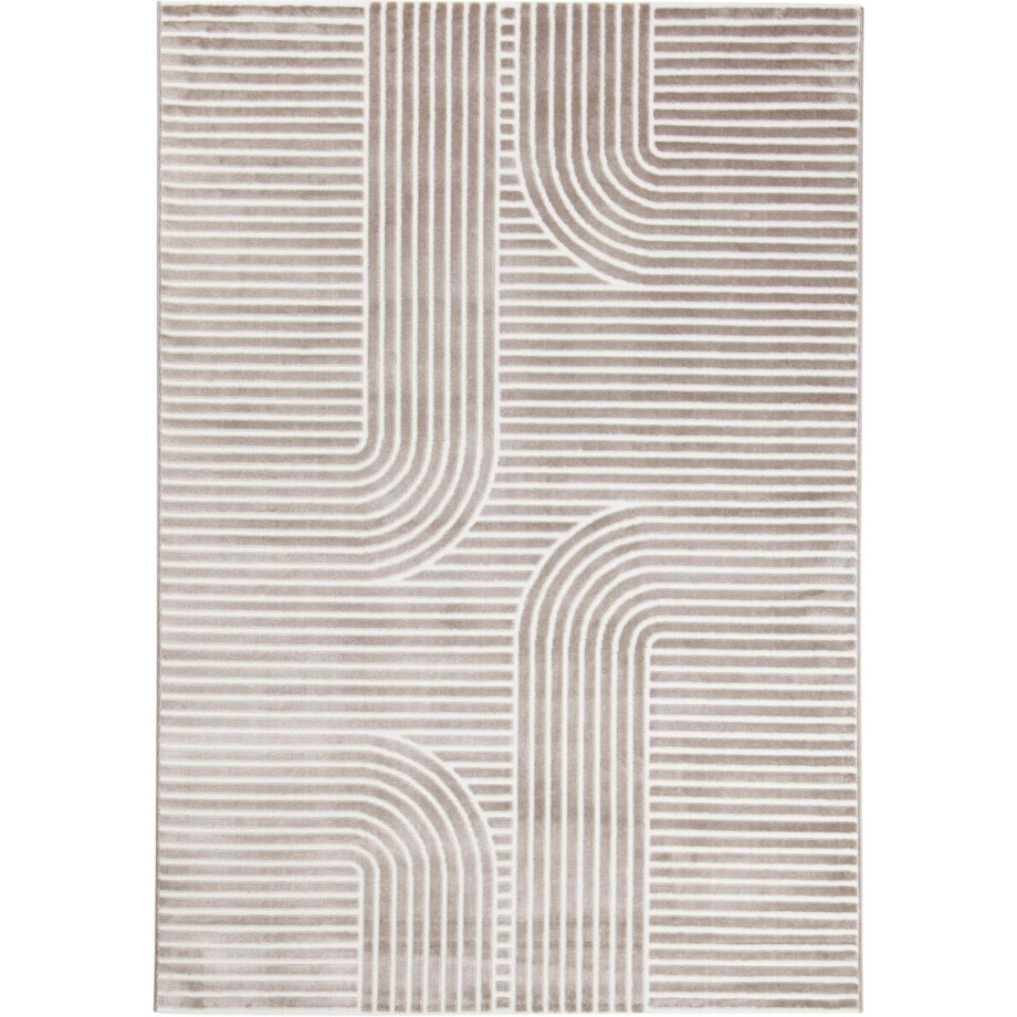 Dutch Lifestyle Mito 2 Taupe- PP/Polyester - Vloerkleed - Taupe Dutch Lifestyle Mito 2 Taupe- PP/Polyester - Vloerkleed - Taupe afbeelding 1