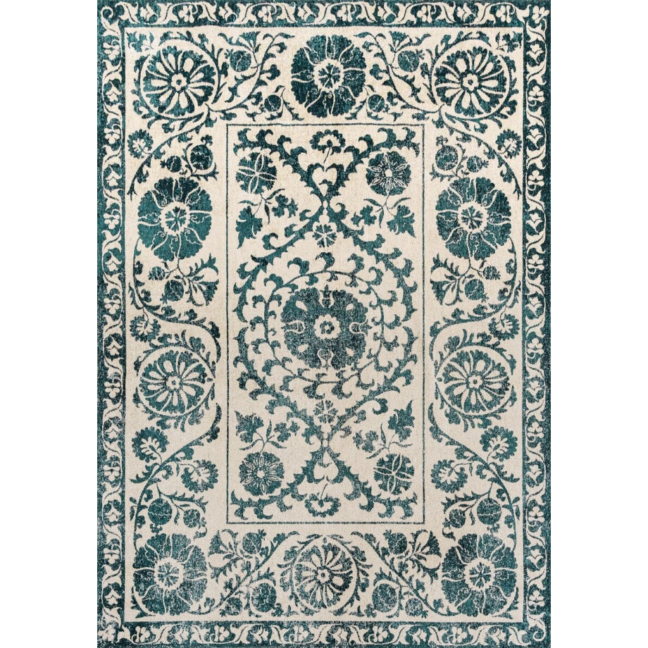 Louis De Poortere vloerkleed Notos - groen - 200x280cm afbeelding 1