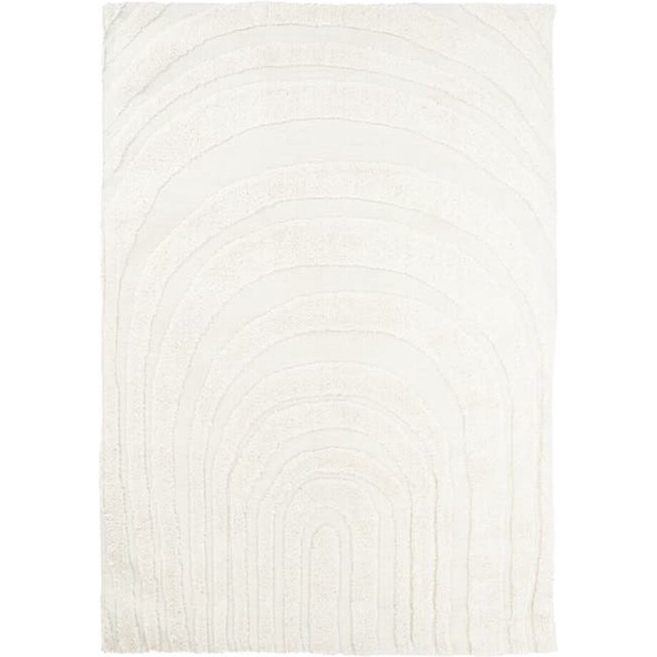 Vloerkleed Maze 160x230cm - off-white afbeelding 1