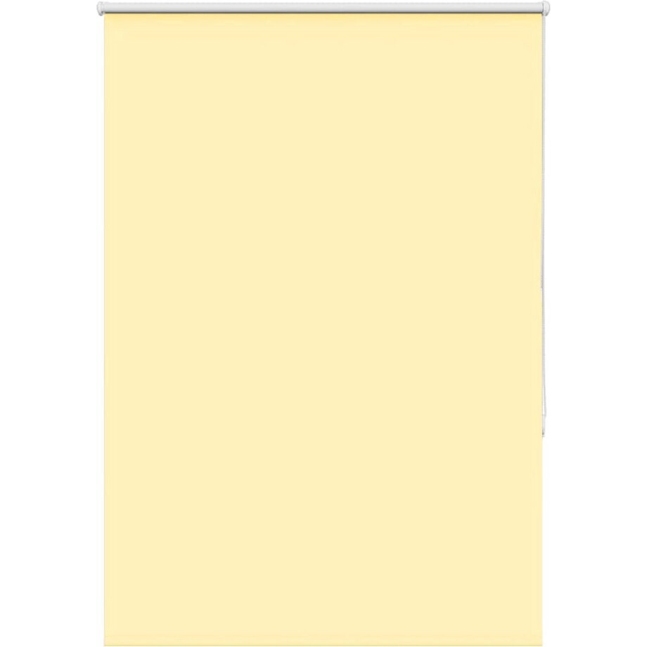 vidaXL - Rolgordijn - verduisterend - 90x130 - cm - stofbreedte - 85,7cm - geel afbeelding 1