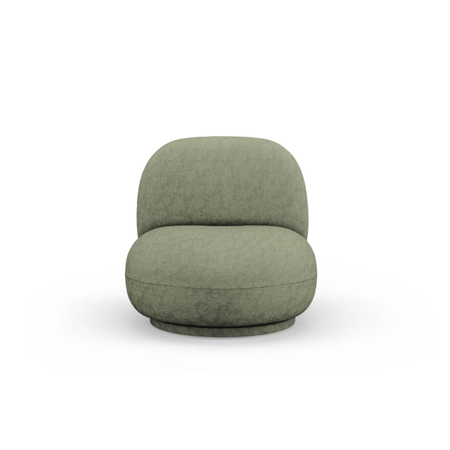 Draaibare fauteuil Chuck chenille | Micadoni Home Draaibare fauteuil Chuck chenille | Micadoni Home afbeelding 1