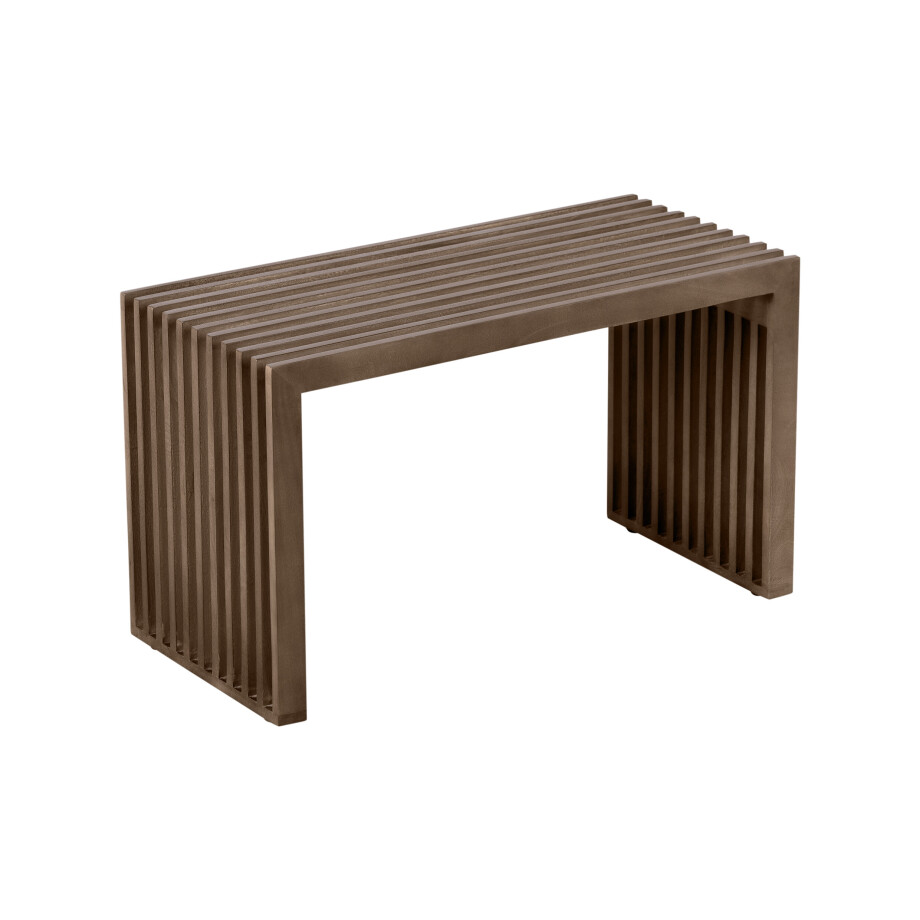 Lewis & Loft Halbankje Lexi - FSC® gecertificeerd mangohout - Bruin afbeelding 1